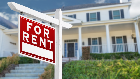for rent sign